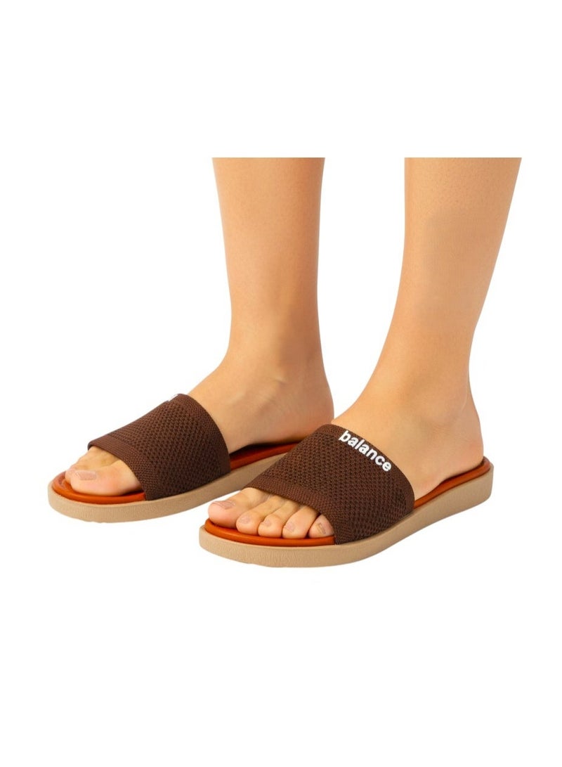 Slide Slippers with Comfortable Lightweight Foam Sole for Women - Image 2